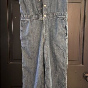 Levis Blue Denim Jumpsuit